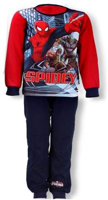 Marvel Spiderman Boys Full Sleeve Cotton Pyjama 3-8 Years