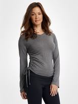 Thumbnail for your product : Zobha Long Side Cinch Hoodie