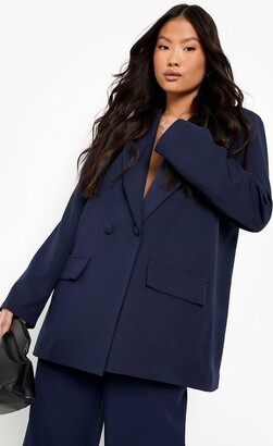 blue petite blazer