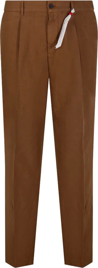 Santaniello Belt-Loops Trousers