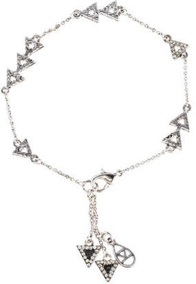 House Of Harlow Crystal Triangle Bracelet