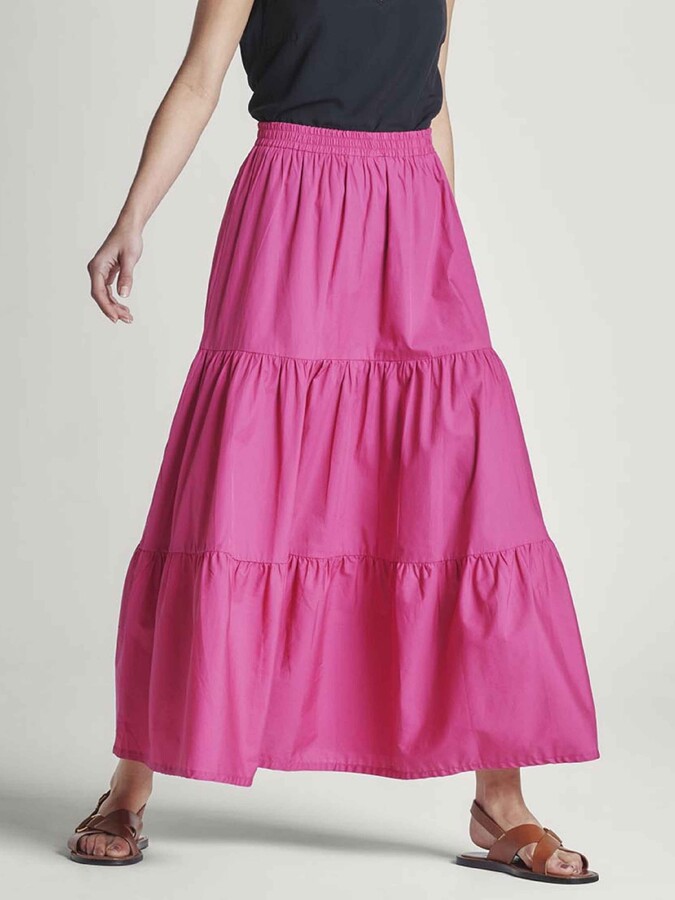 Thought Lucianna Hemp and Organic Cotton Blend Maxi Skirt - ShopStyle
