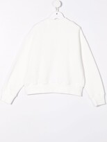 Thumbnail for your product : Palm Angels Kids Logo-Print Cotton Sweatshirt