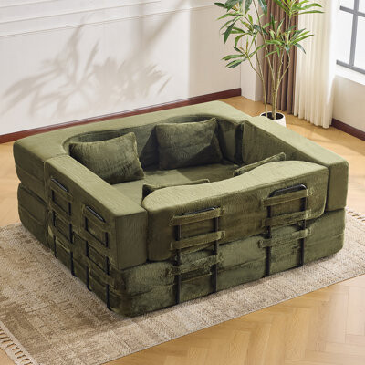 Latitude Run Sofa Bed Folding Floor Sofa Bed For Living Room Guest Room Bedroom