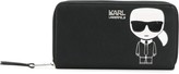 Thumbnail for your product : Karl Lagerfeld Paris Ikonik zip wallet