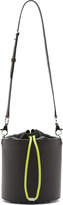 Thumbnail for your product : Alexander Wang Black Grained Leather Bucket Bag