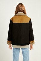 Thumbnail for your product : French Connection Louie Sheepskin Patchwork Jacket