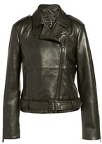 Thumbnail for your product : Bernardo Women's Belted Leather Moto Jacket