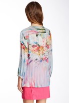 Thumbnail for your product : Nicole Miller Ronan Flower Spike Blouse