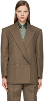 Thumbnail for your product : Fear Of God Brown Wool 'The Suit Jacket' Blazer