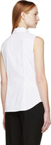 Thumbnail for your product : Erdem White Piqué Collar Trinni Blouse