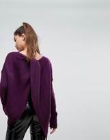 Thumbnail for your product : boohoo Twist Back Jumper