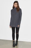 Thumbnail for your product : KENDALL + KYLIE Kendall & Kylie Textured Mock Neck Sweater