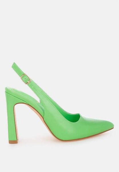 London Rag LondonRagWomensSarkaPointyToeSlingbackPumps5