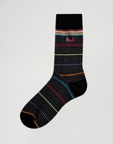 Thumbnail for your product : Pringle Socks In 3 Pack With Fine Stripe