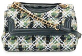 Thumbnail for your product : Tory Burch Fleming small tweed shoulder bag