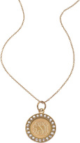 Thumbnail for your product : Emily and Ashley Diamond Disc Monogram Necklace