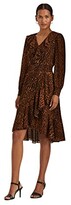 Thumbnail for your product : Lauren Ralph Lauren Ocelot-Print Georgette Dress