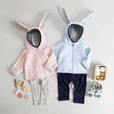 Thumbnail for your product : JJ Park Bunny Feet Jacket And Pom Pom Leggings Set