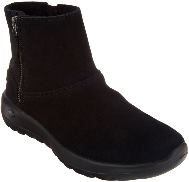 skechers fur lined boots