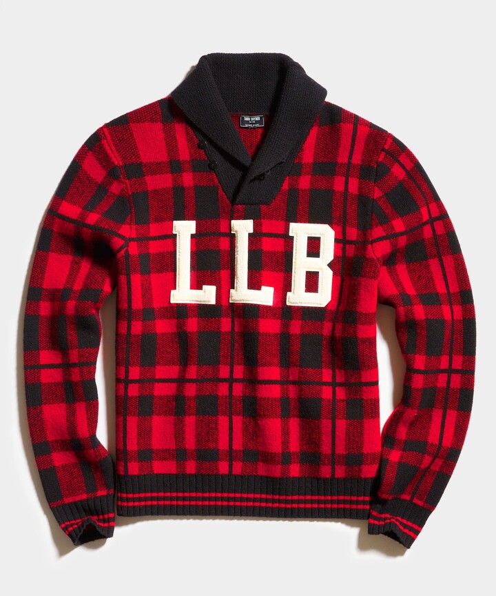 L.L.Bean x Todd Snyder Heritage Plaid Sweater ShopStyle