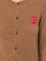 Thumbnail for your product : Comme des Garçons PLAY Logo-Embellished Cardigan
