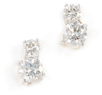 Adina Reyter 14k Gold Two Diamond Amigos Post Earrings