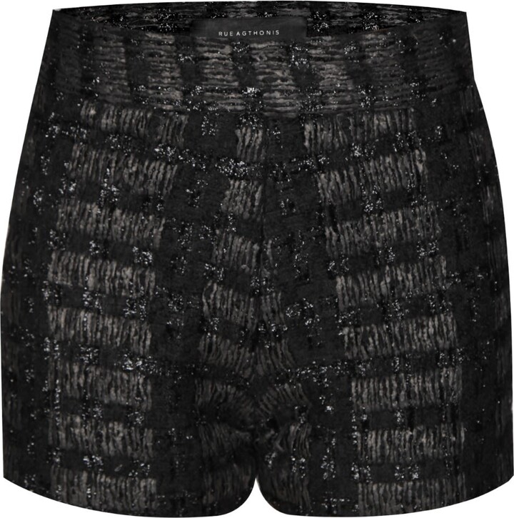 Rue Agthonis Black Lendemain Shorts