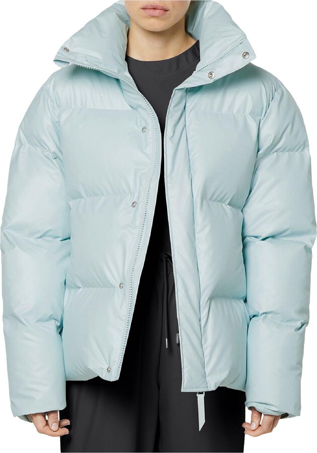 Rains Womens Heavy Short Puffer Jacket ShopStyle