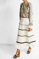 Thumbnail for your product : Etro Silk Maxi Skirt