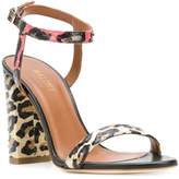Thumbnail for your product : Malone Souliers animal print sandals