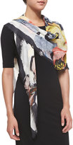 Thumbnail for your product : Erdem Jardim Floral-Print Woven Scarf