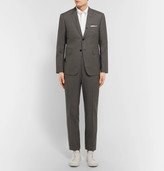 Thumbnail for your product : Thom Browne Slim-Fit Button-Down Collar Cotton Oxford Short-Sleeve Shirt