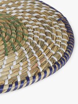 Thumbnail for your product : John Lewis & Partners Water Grass Woven Round Placemat, Natural/Multi