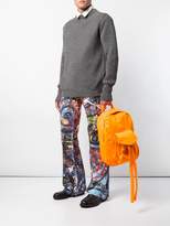 Thumbnail for your product : Charles Jeffrey Loverboy fringe-detail rucksack