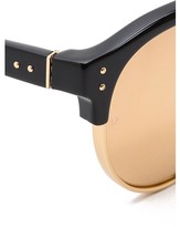 Thumbnail for your product : Linda Farrow Luxe Round Rimless Edge Sunglasses