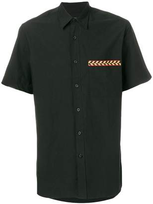 Lanvin embroidered pocket shirt