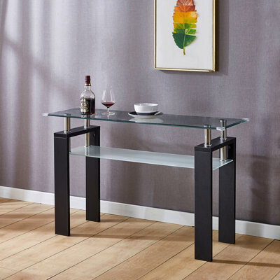 Wrought Studio Console Table, Top, Modern Foyer Area Table