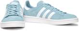Thumbnail for your product : adidas Campus Leather-trimmed Suede Sneakers