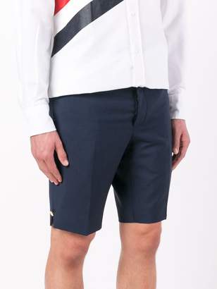 Thom Browne button detail tailored shorts