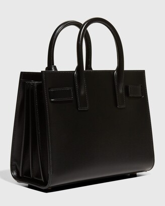 Saint Laurent Sac De Jour Nano Top-Handle Bag in Smooth Leather