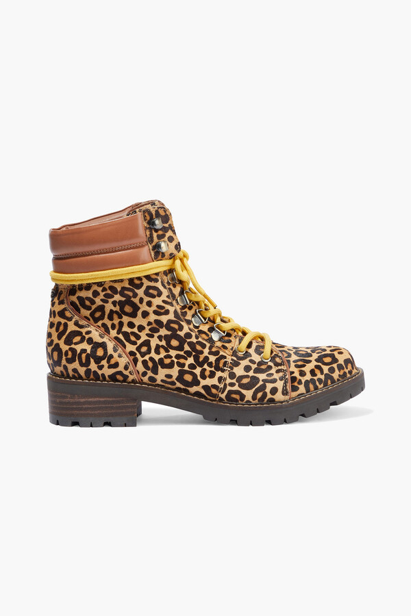 sam edelman leopard print booties