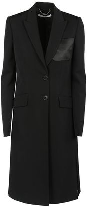 Givenchy Black Contrast Pocket Coat
