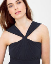 Thumbnail for your product : White House Black Market Genius Chiffon Convertible Navy Dress