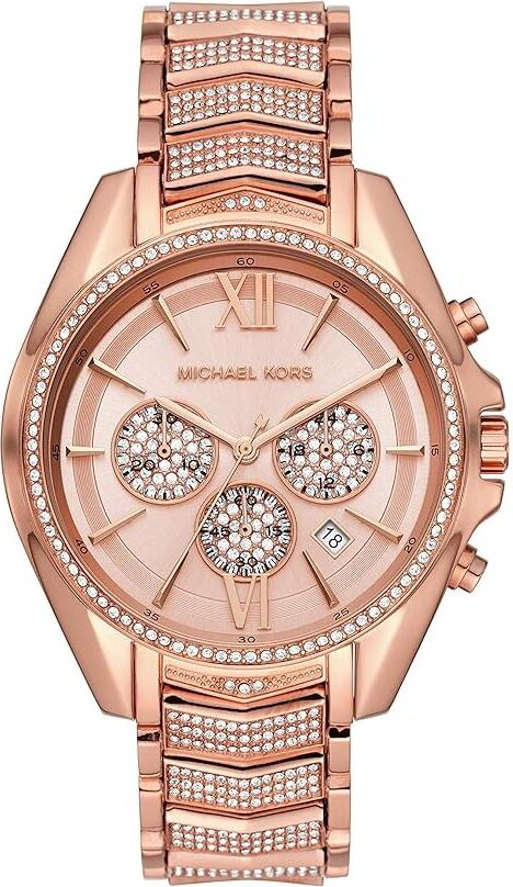 Whitney Chronograph Rose Gold-Tone Ladies Watch