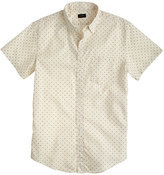 Thumbnail for your product : J.Crew Short-sleeve shirt in dot