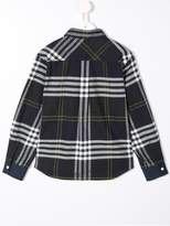 Thumbnail for your product : Familiar plaid long-sleeve shirt