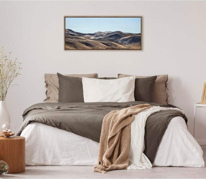 Sylvie "Reno Nevada" by Golie Gold Framed Art Print 40 in. x 18 in.