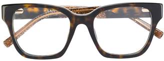 Marc Jacobs tortoiseshell square glasses