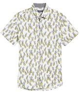Thumbnail for your product : Stone Rose Men's Pineapple Print Sport Shirt